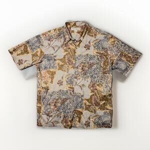 tori richard hawaiian shirt Made In Hawaii USA XL Read